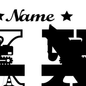 Intra απο ξύλο plywood 3mm-4mm πάχος - Digger Capital Monogram Letter X Δίασταση 30x20 cm INTRAFABR-72627710 - Image 2