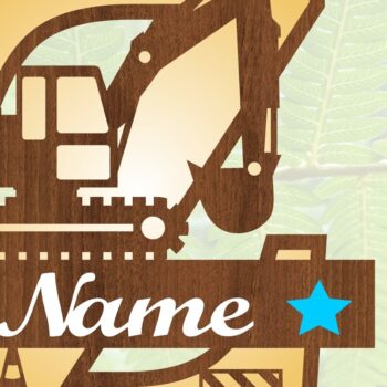 Intra απο ξύλο plywood 3mm-4mm πάχος - Digger Capital Monogram Letter Z Δίασταση 30x20 cm INTRAFABR-72627767 - Image 3