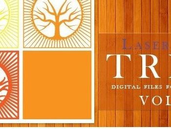 Intra απο ξύλο plywood 3mm-4mm πάχος - Ψηφιακό πολυστρωματικό κομμένο δέντρο με λέιζερ Δίασταση 20x20 cm INTRAFABR-33028639 - Image 3