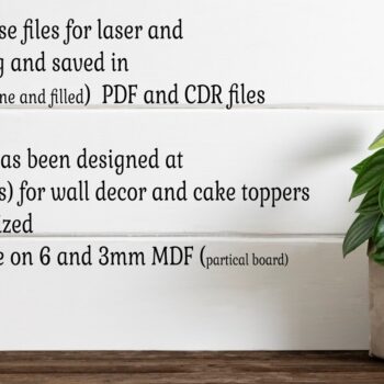 Intra απο ξύλο plywood 3mm-4mm πάχος - Dino Number Two Layer Επιγραφή Cut Δίασταση 30x20 cm INTRAFABR-89150940 - Image 3