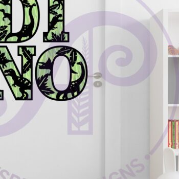 Intra απο ξύλο plywood 3mm-4mm πάχος - Dinosaur Alphabet Letter Set 2 Layer X50 Δίασταση 30x20 cm INTRAFABR-89138354 - Image 3