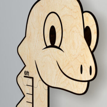 Intra απο ξύλο plywood 3mm-4mm πάχος - Διάγραμμα ανάπτυξης δεινοσαύρων, διάγραμμα ύψους Dino Δίασταση 30x20 cm INTRAFABR-65816371 - Image 5