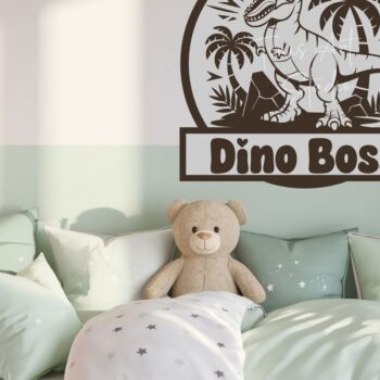 Intra απο ξύλο plywood 3mm-4mm πάχος - Σήμα ονόματος δεινοσαύρου , Laser δεινοσαύρων Δίασταση 20x20 cm INTRAFABR-117449550 - Image 2