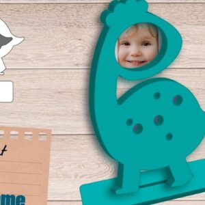 Intra απο ξύλο plywood 3mm-4mm πάχος - Κορνίζα Dinosaur για , Dino Δίασταση 20x25 cm INTRAFABR-83304710