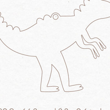 Intra απο ξύλο plywood 3mm-4mm πάχος - Σκουλαρίκια Dinosaur Silhouette |  Δίασταση 3x3 cm INTRAFABR-76881116 - Image 2