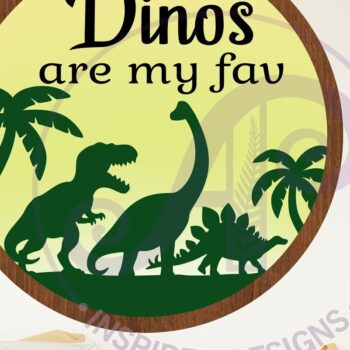 Intra απο ξύλο plywood 3mm-4mm πάχος - Τοίχος προσωποποιημένου ονόματος με στρώσεις δεινοσαύρων Δίασταση 40x50 cm INTRAFABR-117902804 - Image 2