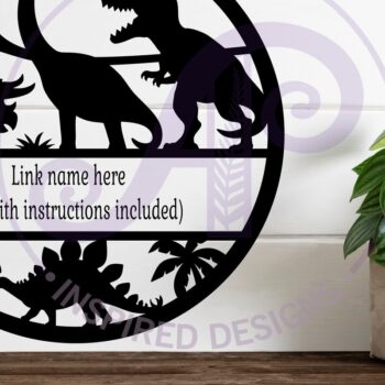 Intra απο ξύλο plywood 3mm-4mm πάχος - Δεινοσαύρων όνομα  Laser Δίασταση 30x20 cm INTRAFABR-117902508 - Image 3