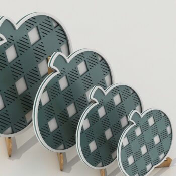 Intra απο ξύλο plywood 3mm-4mm πάχος - Βάση πλαισίου πιάτων / θήκης πιάτων Δίασταση 30x20 cm INTRAFABR-39427279 - Image 2