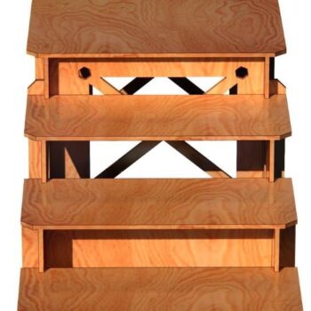 Intra απο ξύλο plywood 3mm-4mm πάχος - Βάση οθόνης Δίασταση 391x175 cm INTRAFABR-34221563 - Image 3