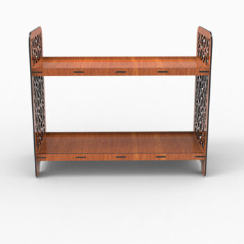 Intra απο ξύλο plywood 3mm-4mm πάχος - Εμφάνιση υ κοπής με λέιζερ βάσης, ράφι Δίασταση 30x20 cm INTRAFABR-108594228 - Image 7