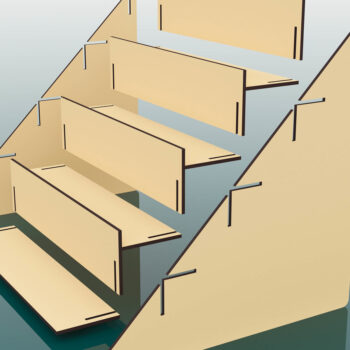 Intra απο ξύλο plywood 3mm-4mm πάχος - Εμφάνιση αρχείων  κοπής με λέιζερ βάσης Δίασταση 260x260 cm INTRAFABR-66701956 - Image 3