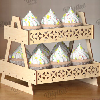 Intra απο ξύλο plywood 3mm-4mm πάχος -  βάσης οθόνης. Ξύλινο σταντ Δίασταση 30x20 cm INTRAFABR-123032441 - Image 1