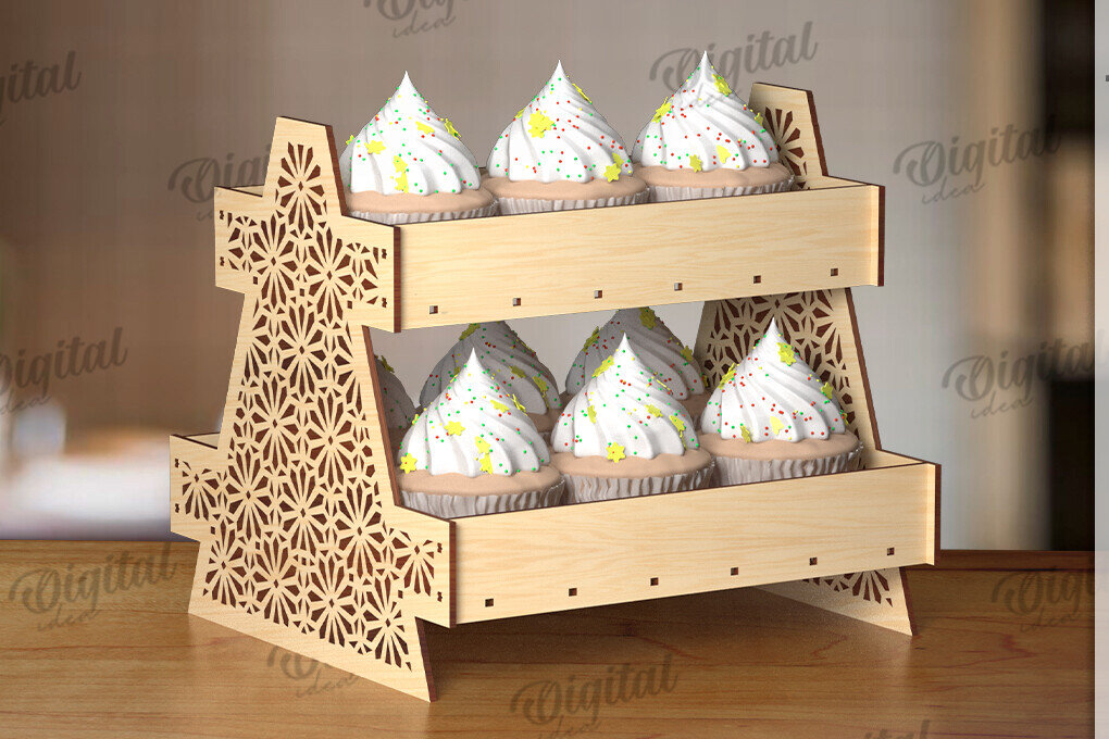 Intra απο ξύλο plywood 3mm-4mm πάχος -  βάσης οθόνης. Ξύλινο σταντ Δίασταση 30x20 cm INTRAFABR-123032225