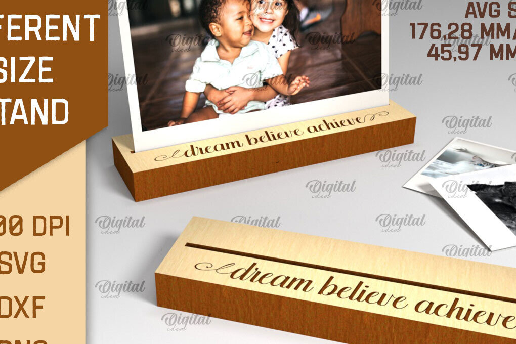 Intra απο ξύλο plywood 3mm-4mm πάχος - Εμφάνιση Stand LaserCut. Ξύλινη βάση  Δίασταση 30x20 cm INTRAFABR-91961809