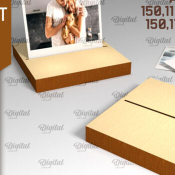 Intra απο ξύλο plywood 3mm-4mm πάχος - Εμφάνιση Stand LaserCut. Ξύλινη βάση  Δίασταση 30x20 cm INTRAFABR-91961858 - Image 1