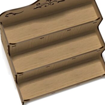 Intra απο ξύλο plywood 3mm-4mm πάχος - Βάση οθόνης, Βάση σε επίπεδα,  Δίασταση 20x20 cm INTRAFABR-39621978 - Image 3