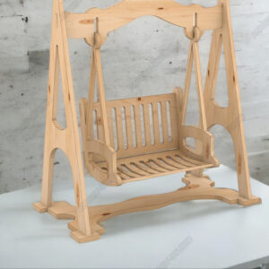 Intra απο ξύλο plywood 3mm-4mm πάχος - DIY Κομψή Ξύλινη Κουνιστή Καρέκλα με Λέιζερ Δίασταση 20x20 cm INTRAFABR-92968416