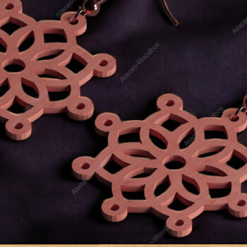 Intra απο ξύλο plywood 3mm-4mm πάχος - Πρότυπα κατασκευής κοσμημάτων με  DIY Δίασταση 3x3 cm INTRAFABR-91976164 - Image 1