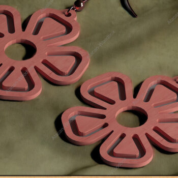 Intra απο ξύλο plywood 3mm-4mm πάχος - Πρότυπα κατασκευής κοσμημάτων με  DIY Δίασταση 3x3 cm INTRAFABR-91976164 - Image 2