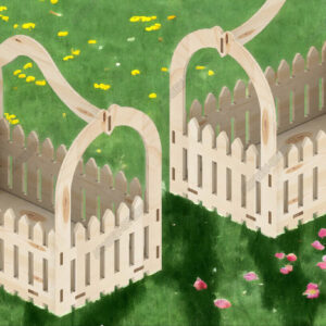 Intra απο ξύλο plywood 3mm-4mm πάχος - Ξύλινο καλάθι αποθήκευσης DIY Laser Cut  Δίασταση 4x4 cm INTRAFABR-92968268