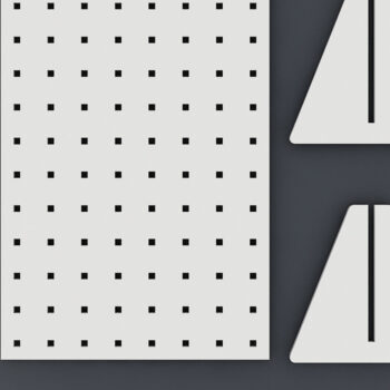 Intra απο ξύλο plywood 3mm-4mm πάχος - Οθόνη 185 φορητής βάσης Pegboard DIY Δίασταση 30x20 cm INTRAFABR-54579968 - Image 4