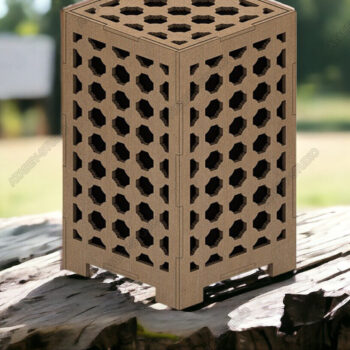 Intra απο ξύλο plywood 3mm-4mm πάχος - DIY Ξύλινα Φωτιστικά Επιτραπέζιου & Θήκες ρεσώ Δίασταση 4x4 cm INTRAFABR-92967743 - Image 6