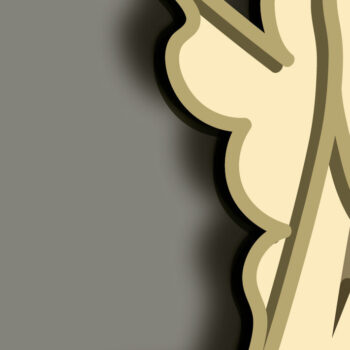 Intra απο ξύλο plywood 3mm-4mm πάχος - Doberman Dog Multilayer /Vector Dog Δίασταση 30x20 cm INTRAFABR-67710472 - Image 4