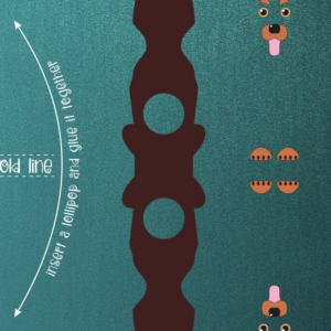 Intra απο ξύλο plywood 3mm-4mm πάχος - Doberman Pinscher Lollipop Holder  Δίασταση 30x20 cm INTRAFABR-25325363