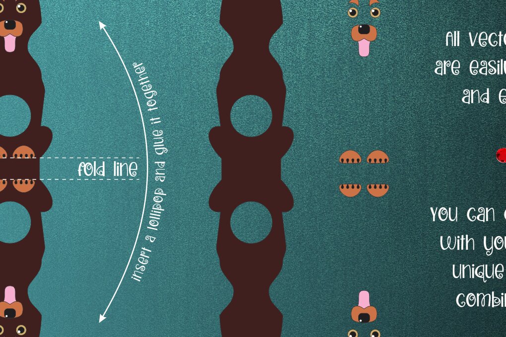 Intra απο ξύλο plywood 3mm-4mm πάχος - Doberman Pinscher Lollipop Holder  Δίασταση 30x20 cm INTRAFABR-25325363