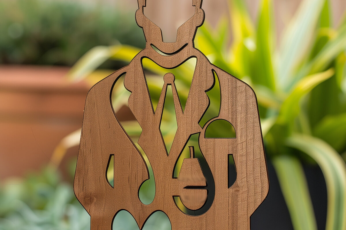 Intra απο ξύλο plywood 3mm-4mm πάχος - Ο γιατρός υπογράφει Laser Cut  Design Δίασταση 30x20 cm INTRAFABR-99681693