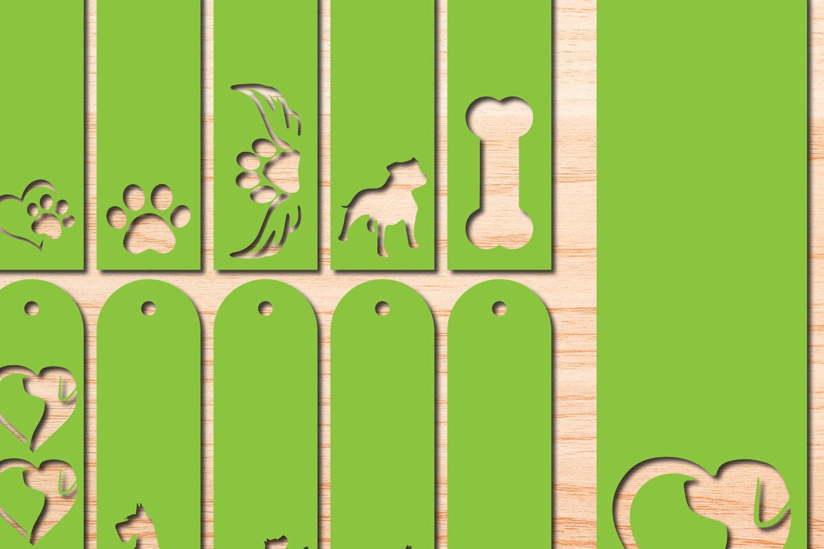 Intra απο ξύλο plywood 3mm-4mm πάχος - Δέσμη  για σελιδοδείκτες για σκύλους Δίασταση 5x20 cm INTRAFABR-29472317