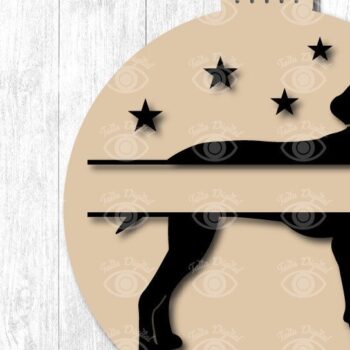 Intra απο ξύλο plywood 3mm-4mm πάχος - Σκύλος Χριστουγεννιάτικο Στολίδι Lover Pet Δίασταση 3x3 cm INTRAFABR-46516879 - Image 7