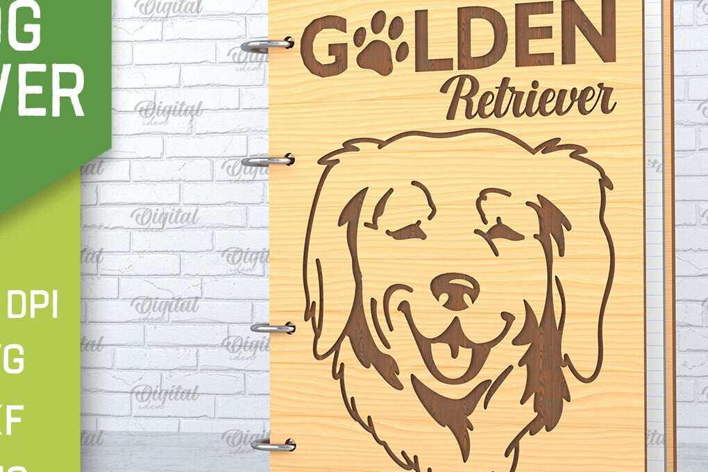 Intra απο ξύλο plywood 3mm-4mm πάχος -  κάλυμμα σκύλου. Retriever  Δίασταση 30x20 cm INTRAFABR-89116281