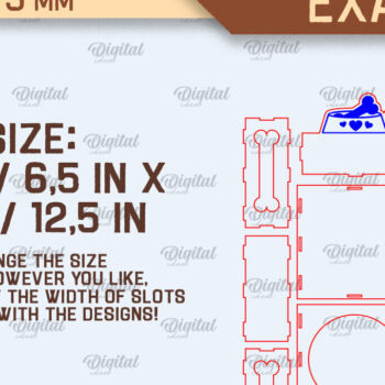 Intra απο ξύλο plywood 3mm-4mm πάχος - Βάση για μπολ τροφής για σκύλους Δίασταση 30x20 cm INTRAFABR-98217385 - Image 3