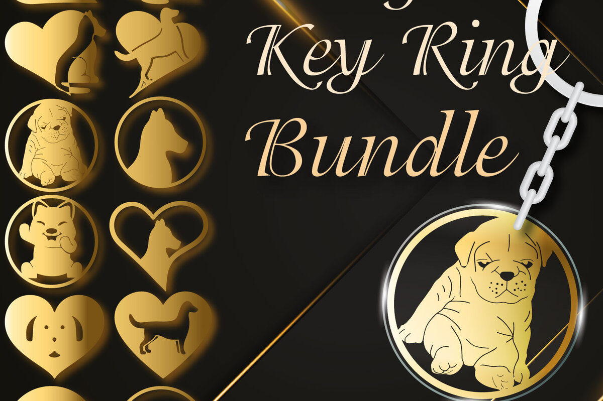 Intra απο ξύλο plywood 3mm-4mm πάχος -   προτύπου δέσμης μπρελόκ για σκύλους Δίασταση 3x3 cm INTRAFABR-28460298