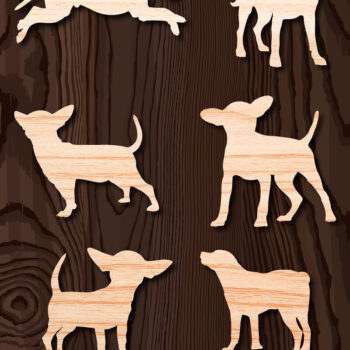 Intra απο ξύλο plywood 3mm-4mm πάχος - Δέσμη κοπής λέιζερ/χαρτιού σκύλου Δίασταση 20x20 cm INTRAFABR-26304178 - Image 1