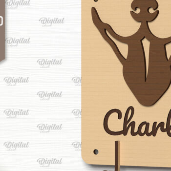 Intra απο ξύλο plywood 3mm-4mm πάχος - Δέσμη κοπής λέιζερ με λουριά σκύλου Δίασταση 30x20 cm INTRAFABR-102600715 - Image 4