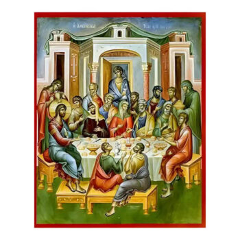 Εικόνα Ορθοδοξίας με περίγραμμα χρυσό σε ξύλο Φλαμουρίας  με  βάση Εικόνα Η αλείψασα τον Κύριο μύρω Χειροποίητη Ελληνορθόδοξη , Κρεμαστή πλάκα βυζαντινής τέχνης, χριστιανική τέχνη Διάσταση 10x7 cm (3,9 x 2,8 ίντσες) INTRAEK-670983 - Image 1