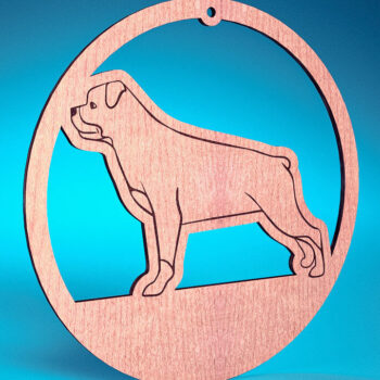 Intra απο ξύλο plywood 3mm-4mm πάχος - Στολίδι σκύλου με λέιζερ  | Λέιζερ σκύλου Δίασταση 6x6 cm INTRAFABR-72481696 - Image 10