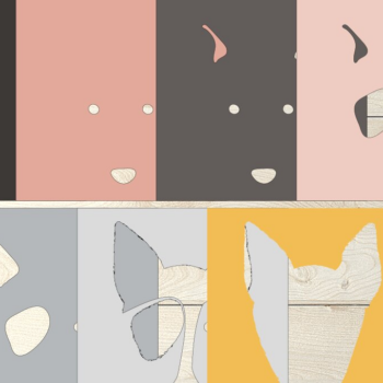 Intra απο ξύλο plywood 3mm-4mm πάχος - Dog Papercutting , Dog , Dog Vector Δίασταση 25x25 cm INTRAFABR-76864169 - Image 1