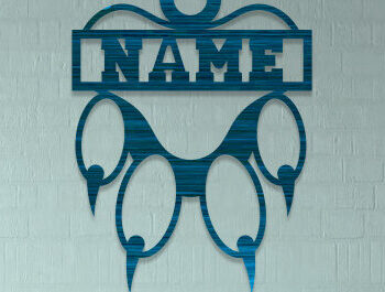 Intra απο ξύλο plywood 3mm-4mm πάχος - Σύμβολο ονόματος ποδιού σκύλου  Δέσμη κοπής με λέιζερ Δίασταση 30x20 cm INTRAFABR-76426566 - Image 5