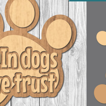 Intra απο ξύλο plywood 3mm-4mm πάχος - Διακόσμηση με λέιζερ αποσπάσματα  2 Δίασταση 20x20 cm INTRAFABR-106885803 - Image 1