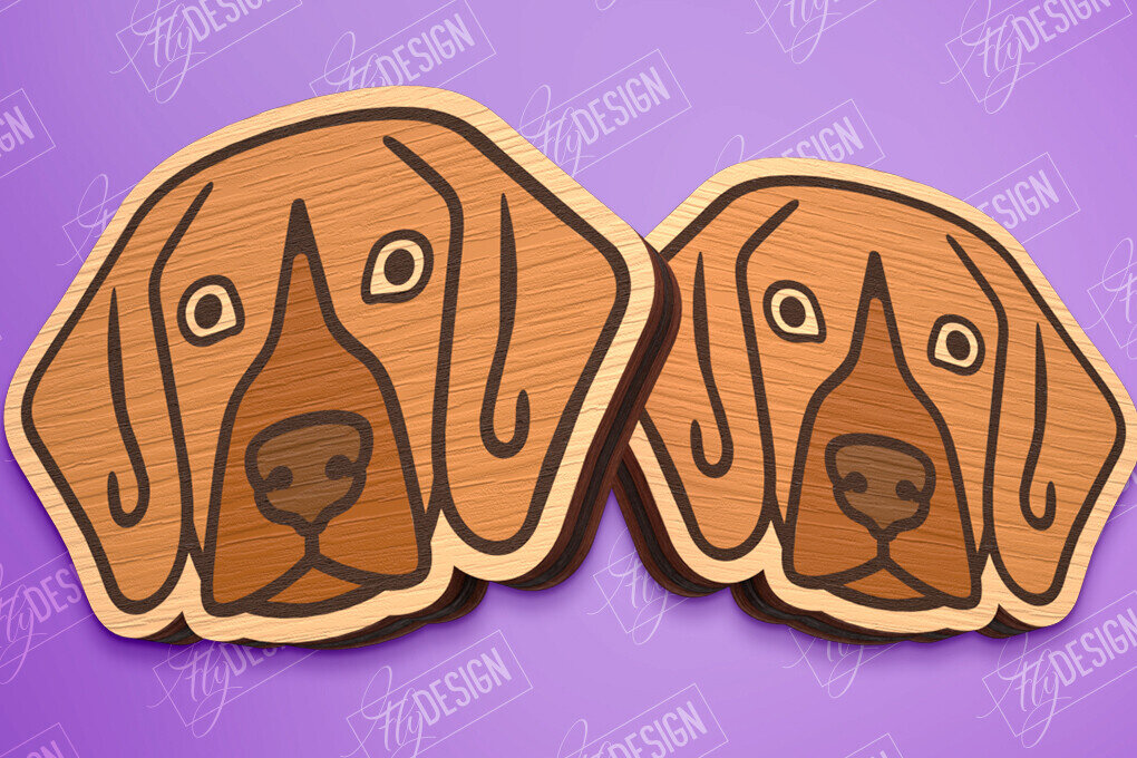 Intra απο ξύλο plywood 3mm-4mm πάχος - Πρότυπο σκουλαρίκια σκουλαρίκια κοπής με λέιζερ Δίασταση 3x3 cm INTRAFABR-96135617