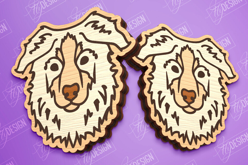 Intra απο ξύλο plywood 3mm-4mm πάχος - Πρότυπο σκουλαρίκια σκουλαρίκια κοπής με λέιζερ Δίασταση 3x3 cm INTRAFABR-96135611