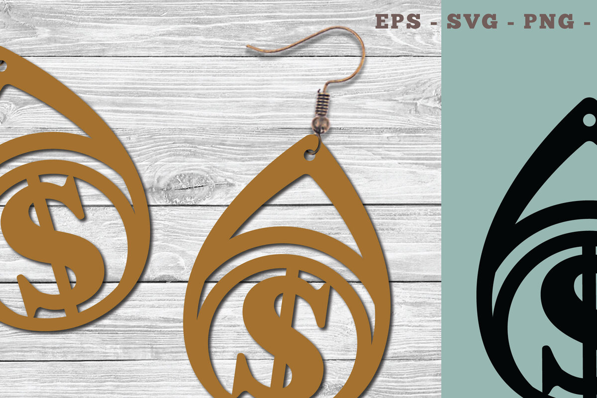 Intra απο ξύλο plywood 3mm-4mm πάχος - Σκουλαρίκια κομμένα με λέιζερ  Δίασταση 3x3 cm INTRAFABR-103776763