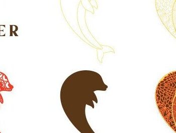 Intra απο ξύλο plywood 3mm-4mm πάχος - Dolphin Fish Cut Laser . Δίασταση 30x30 cm INTRAFABR-36049071 - Image 3