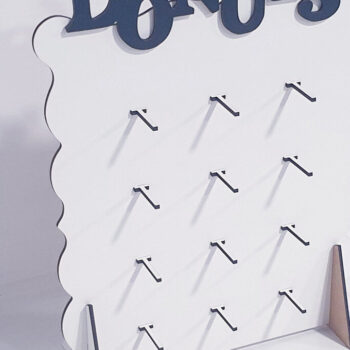 Intra απο ξύλο plywood 3mm-4mm πάχος - Donut Stand Πάρτι Γάμου Γενέθλια Δίασταση 30x20 cm INTRAFABR-67083179 - Image 1