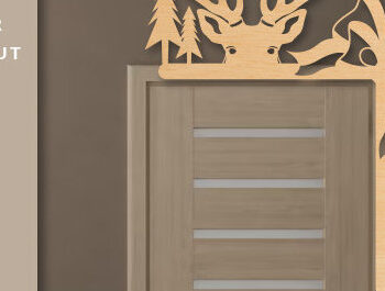 Intra απο ξύλο plywood 3mm-4mm πάχος - Δέσμη  με γωνιακή  πόρτας Δίασταση 30x20 cm INTRAFABR-84498041 - Image 5