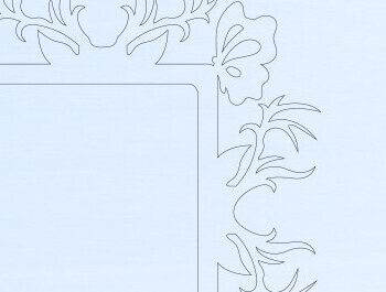 Intra απο ξύλο plywood 3mm-4mm πάχος - Γωνιακή πόρτα  Cut Laser Δίασταση 40x50 cm INTRAFABR-69865352 - Image 3