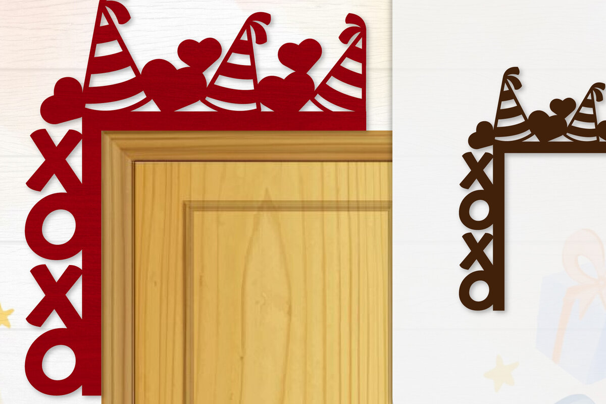 Intra απο ξύλο plywood 3mm-4mm πάχος - Γωνιακή πόρτα για Valentine Lasercut Δίασταση 20x20 cm INTRAFABR-114810433